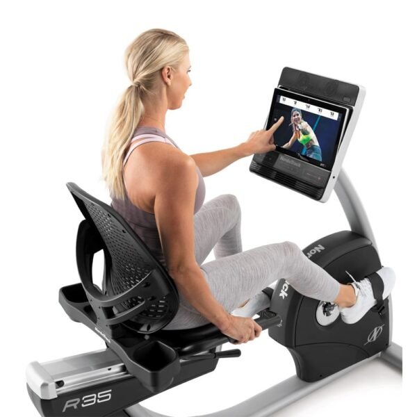 Dviratis Treniruoklis NORDICTRACK R35 ekranas